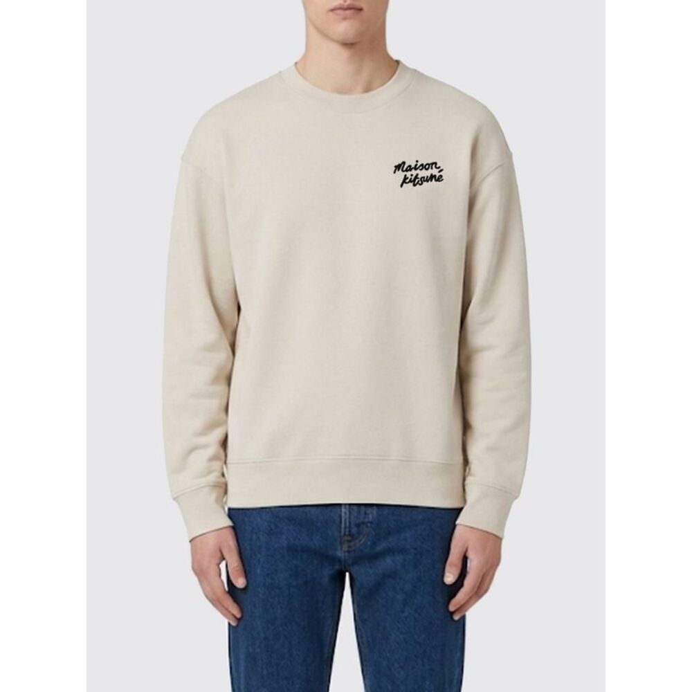 Maison Kitsune Men Maison Kitsune Cotton Crewneck Sweatshirt